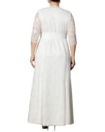 Kiyonna amour lace wedding gown hotsell